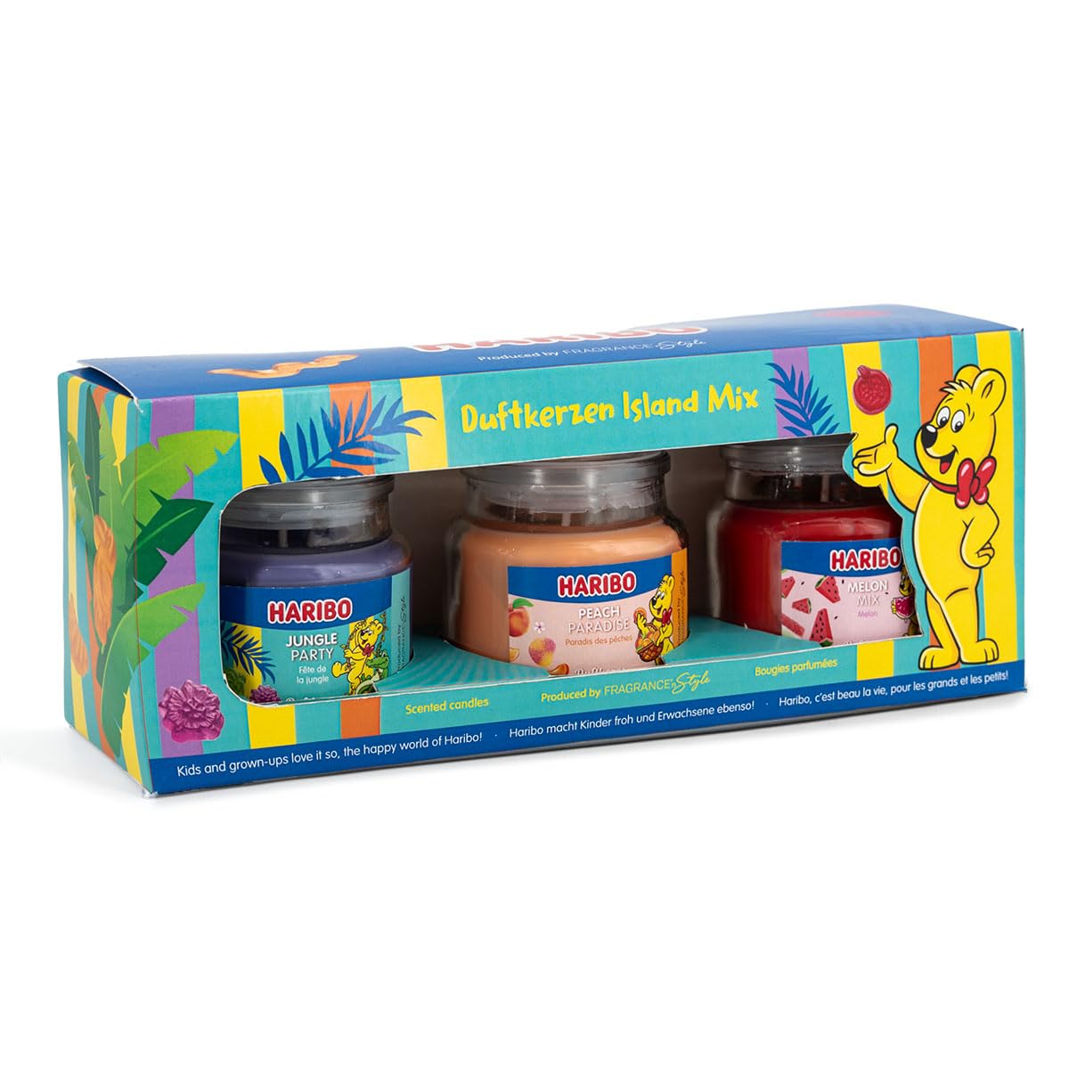 Haribo Duftkerzen Geschenkset Island