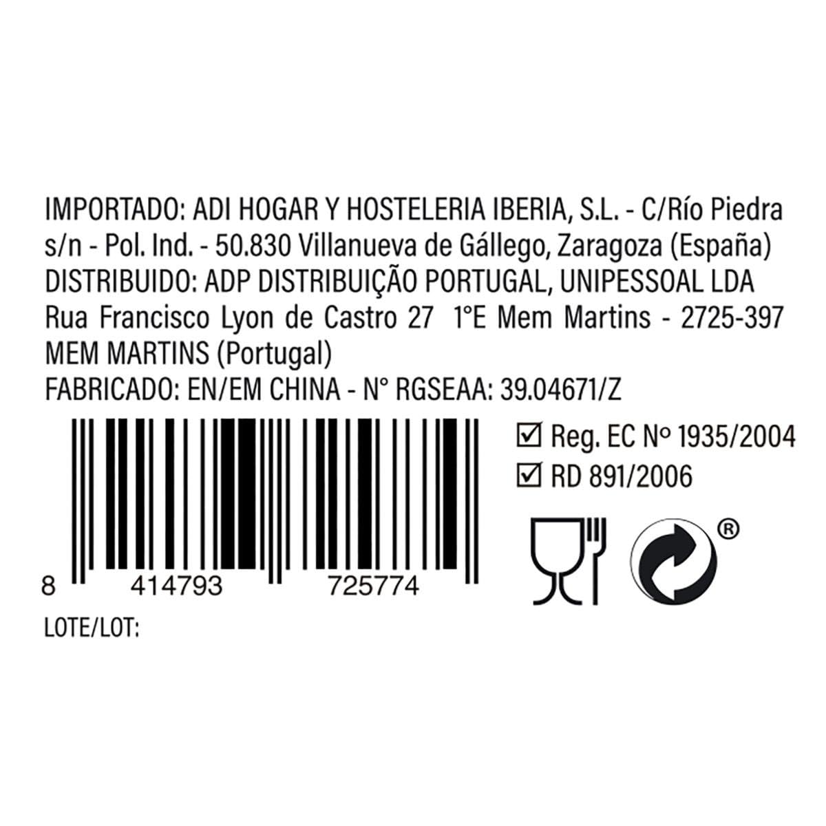 Quid Duna Vajilla Cerámica Apto Microondas Apilable