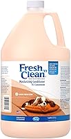 PetAg Fresh ’n Clean 15:1 Conditioner 1 Gallon - Soap-Free Dog Cat Grooming with Vitamin E Aloe Vera, Strengthens Coats Long-Lasting Fresh Scent