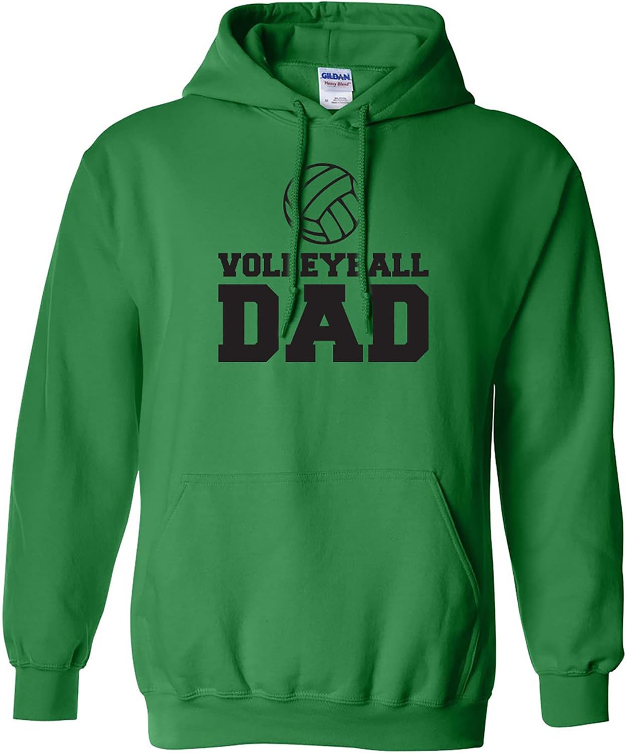 zerogravitee Volleyball Dad Adult Hooded Sweatshirt in 9 colors