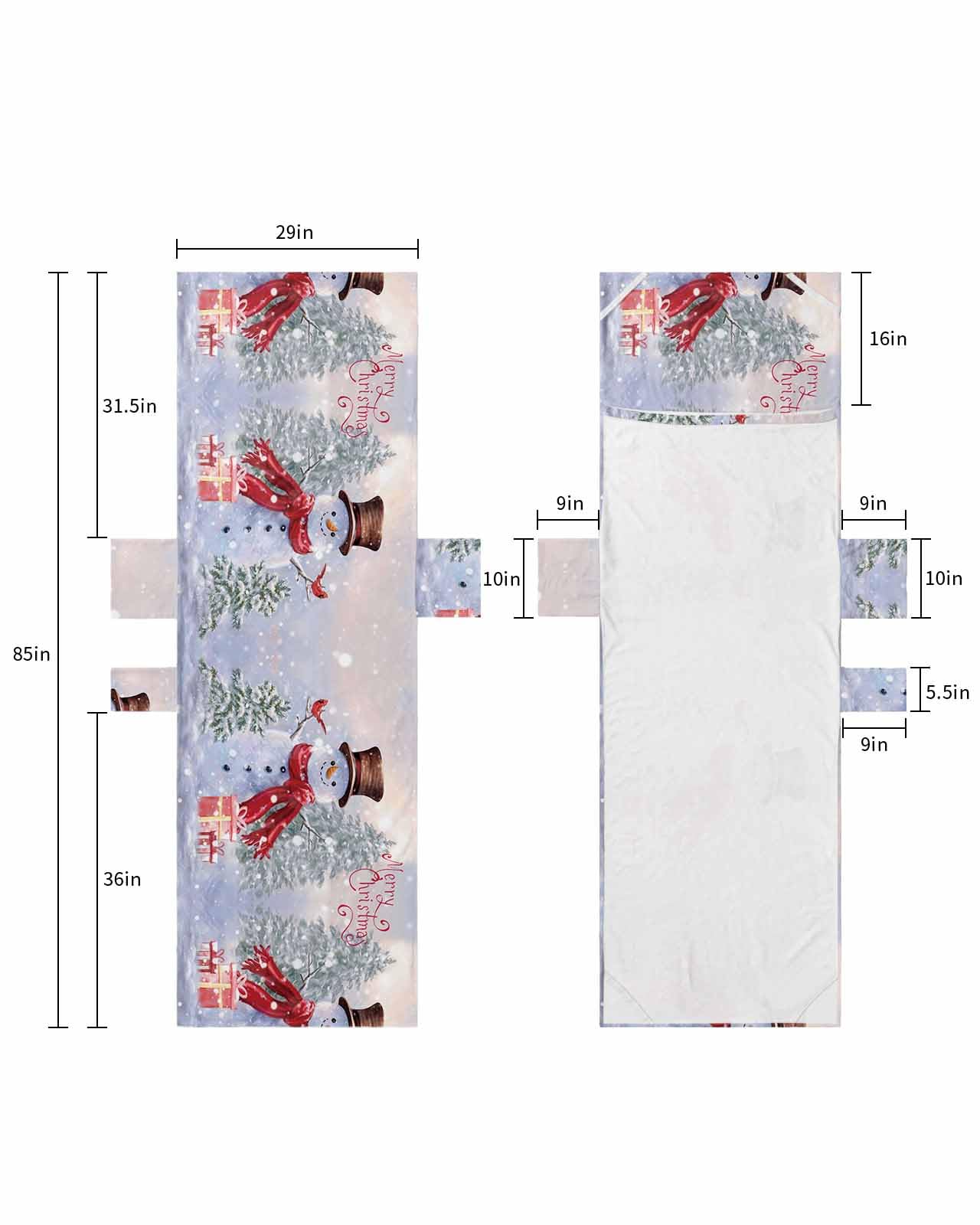 Winter Snowman Christmas Beach Lounge Chair Towel Cover, Soft Chaise Lounge Towel with Side Pockets Patio Pool Chairs Cover for Beach/Pool Sunbathing 29x85 Xmas Tree Snowflake Gifts