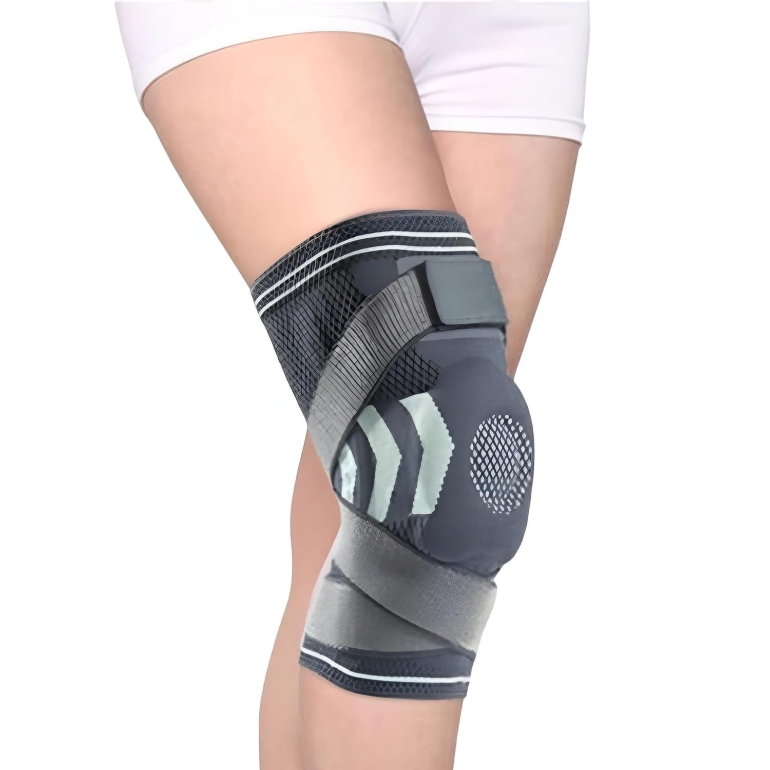Brimdo Hinged Knee Brace Sleeve with Patella Gel Pad & Side Stabilizers, Knee Support Bandage for Pain Relief, Medical Knee Pad for Running, Joint Recovery, Workout, Arthritis (S, Pack 1) (B0D1RCZPPQ) Amazon Price History, Amazon Price Tracker