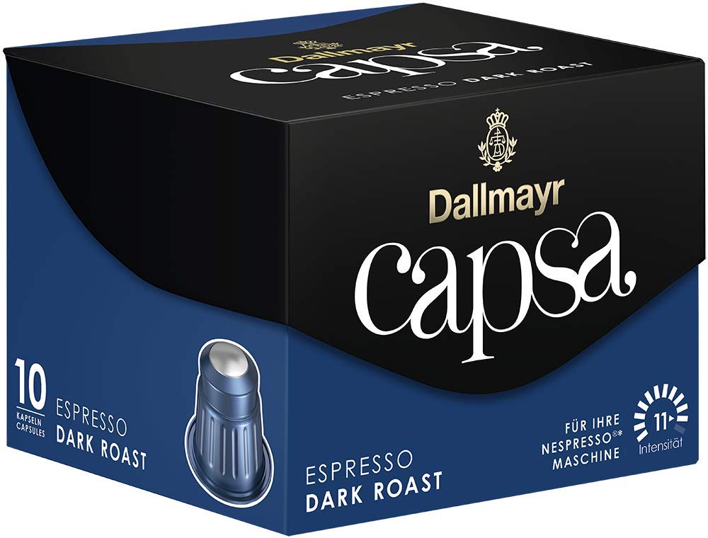 Dallmayr Capsa Espresso Dark Roast, 56 g