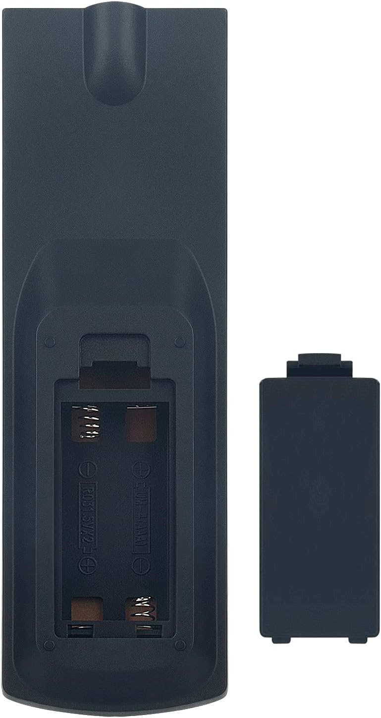 Përpara view of the VINABTY remote control, showing all buttons and their labels.