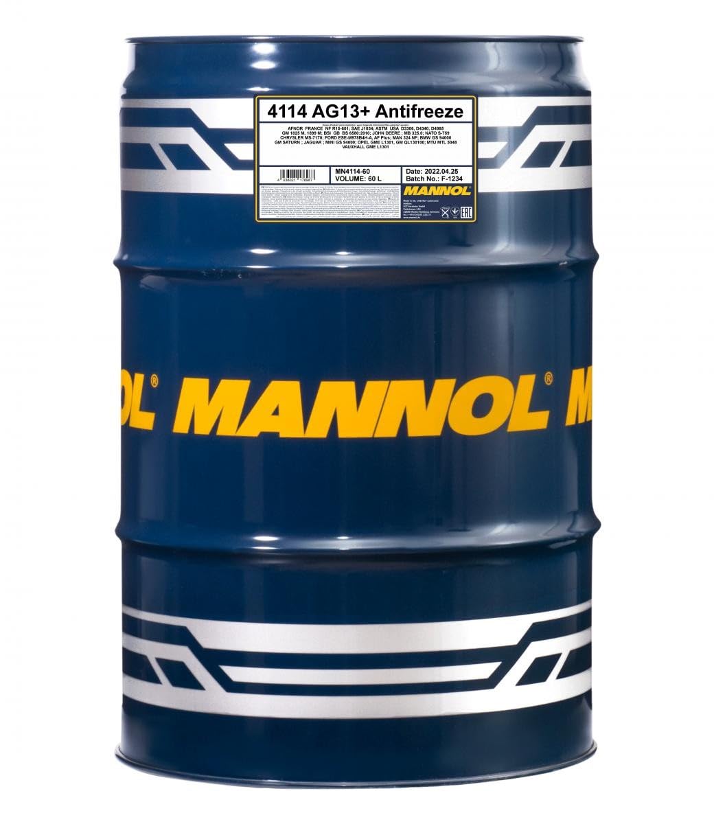 MANNOL MN4114-60 Anticongelante 60L amarillo