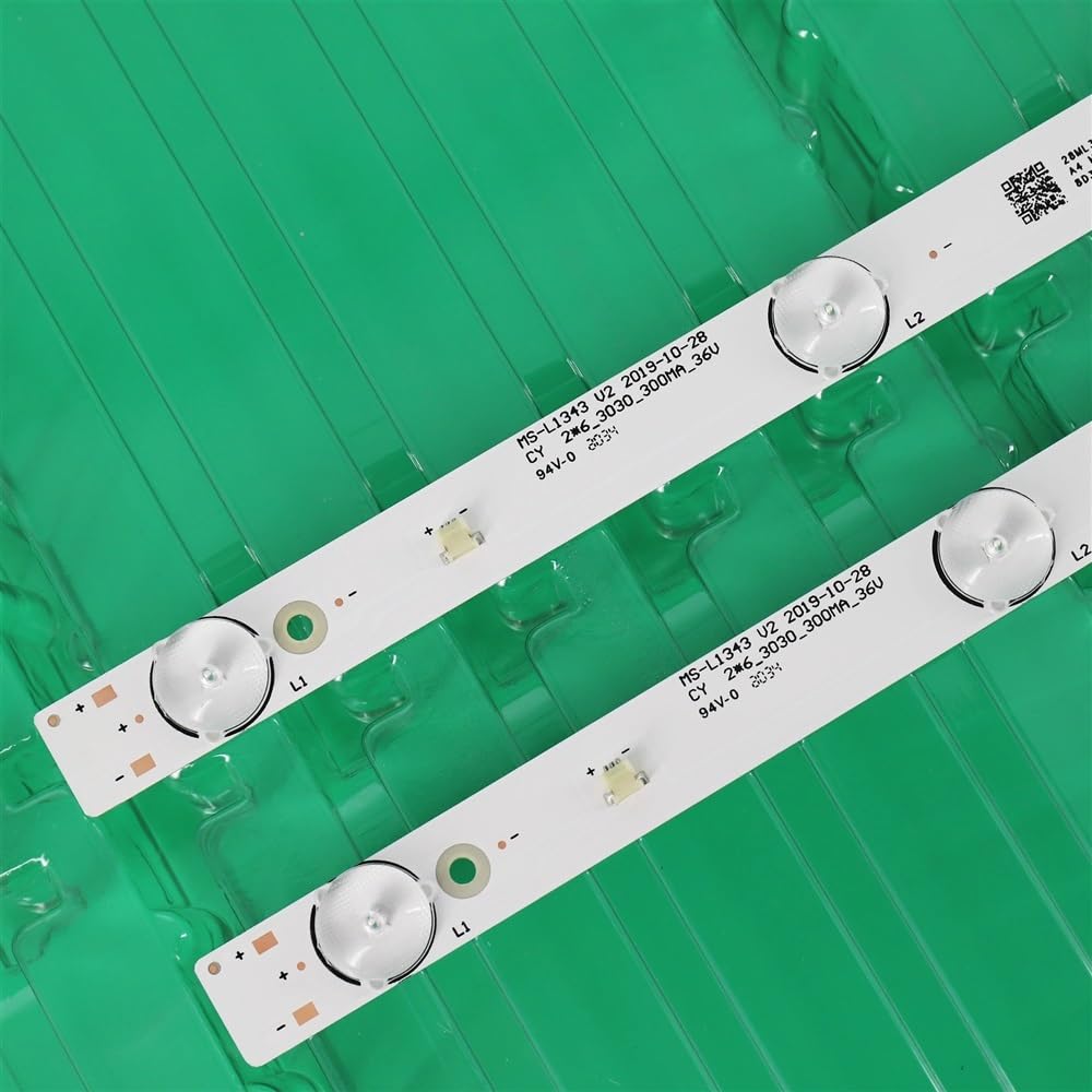10 pz/Lotto 6LED Striscia di retroilluminazione a LED Compatibile for 32 Pollici JL.D32061330-081AS-M E348124 MS-L1343 L2202 L1074 V2 2-6-3030-300MA-36