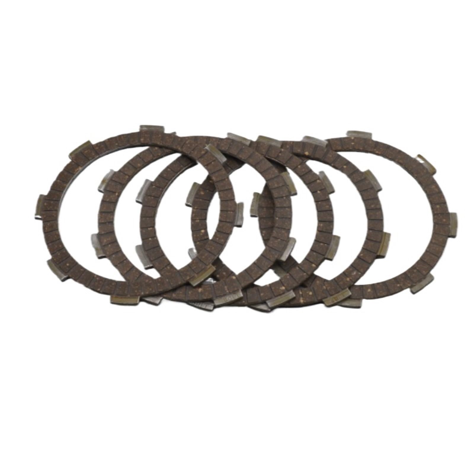 Ejuoyo Paper Clutch Plate Clutch Disc Plate Kit Motorcycle Clutch Plate Steel Paper Fit For Qjiang Tnt125 Tnt135 Tornado Naked T 125 / Tnt 125 135 Clutch Kit(Paper Clutch Plate)