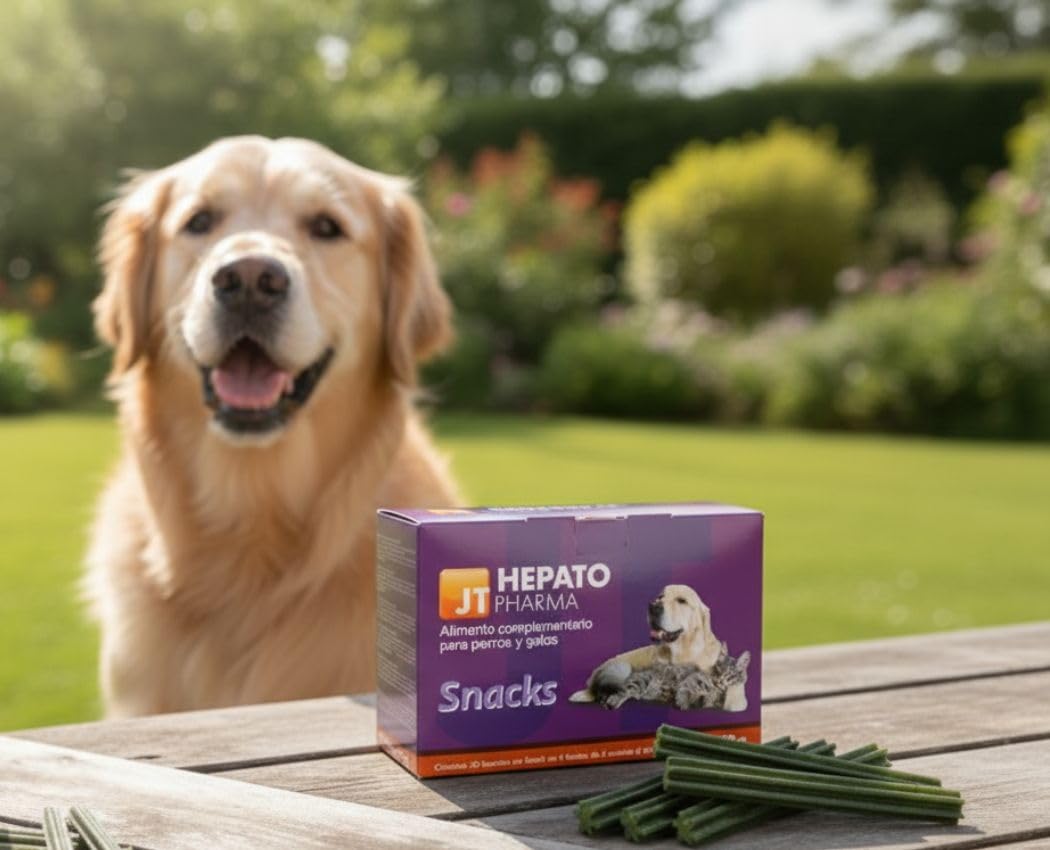 JT-HEPATO PHARMA Snack para Mascotas 30x16gr