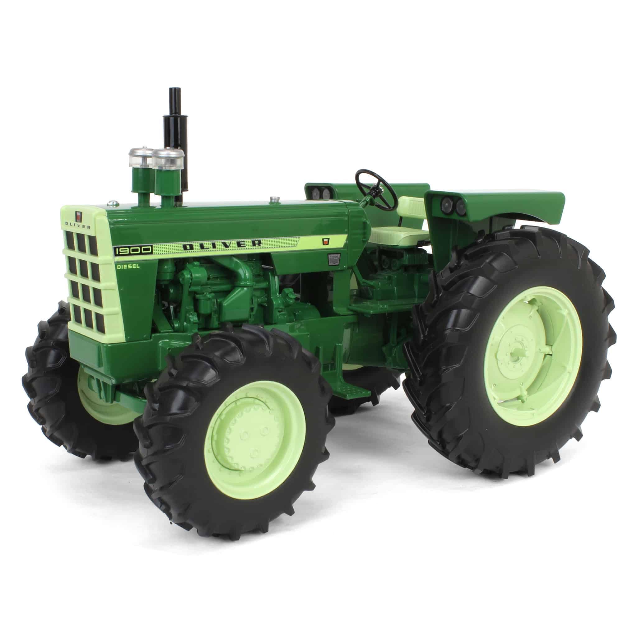 Amazon.com: Spec Cast 1/16 Oliver 1900 Tractor with Front Wheel