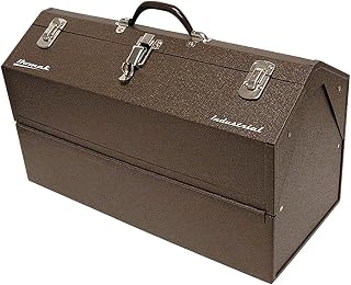 Homak Industrial 22-Inch Cantilever Steel Toolbox, Brown Winkle Powder Coat, BW00210220