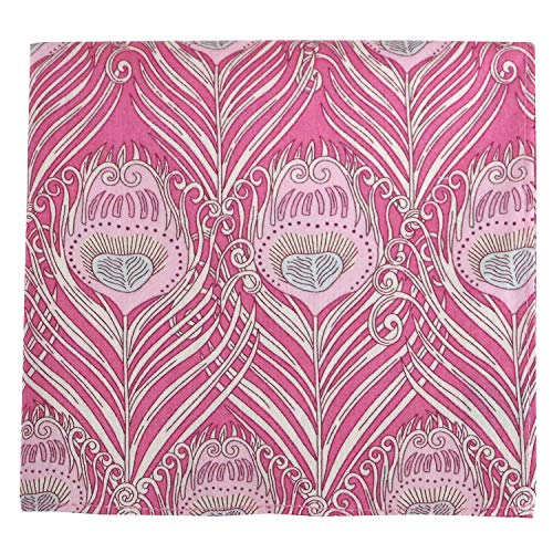 DDintex ディーディーインテックス FLORET LONDON ビンテージクロス シーザー ピンク 50×50cm