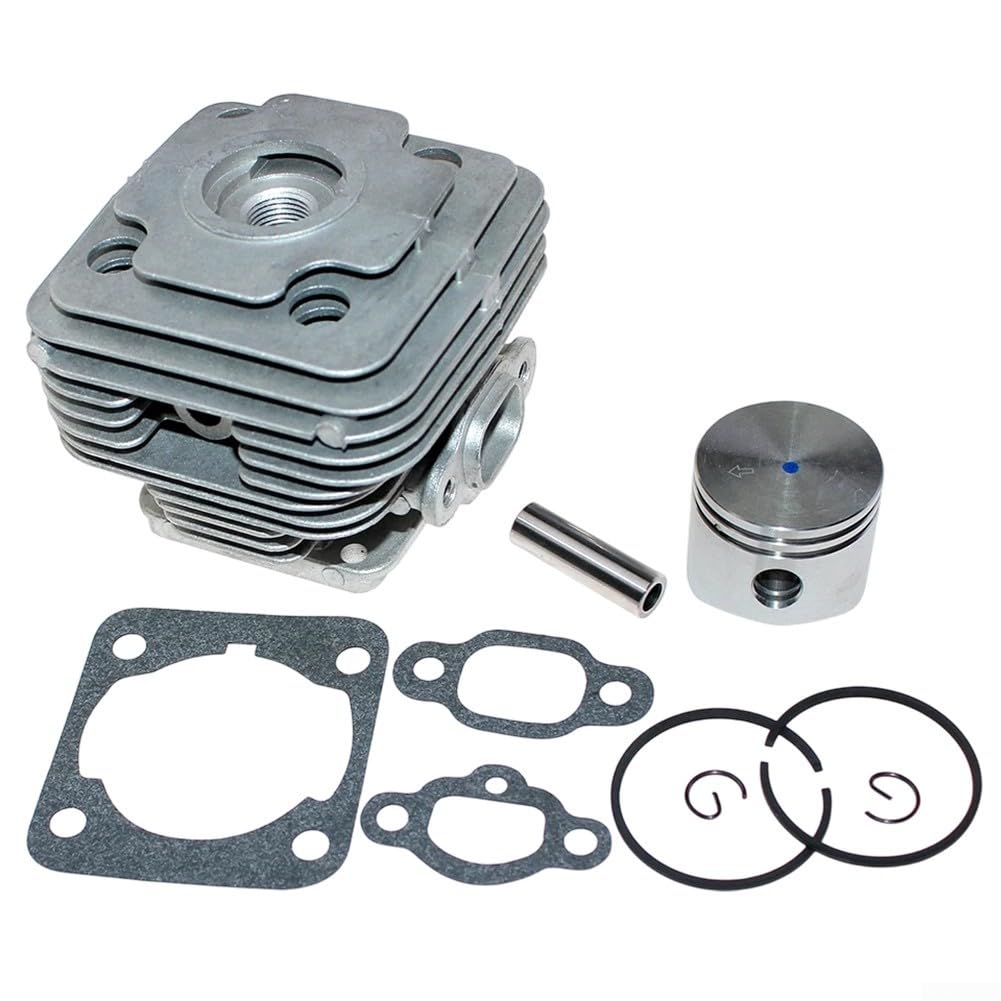 Zylinder für kolben Baugruppe 40mm für Oleo für mac für efco Trimmer BC420 BCF420 741 Sparta 424 440 441 4400 OM43 8410 Robustes Metall Kit