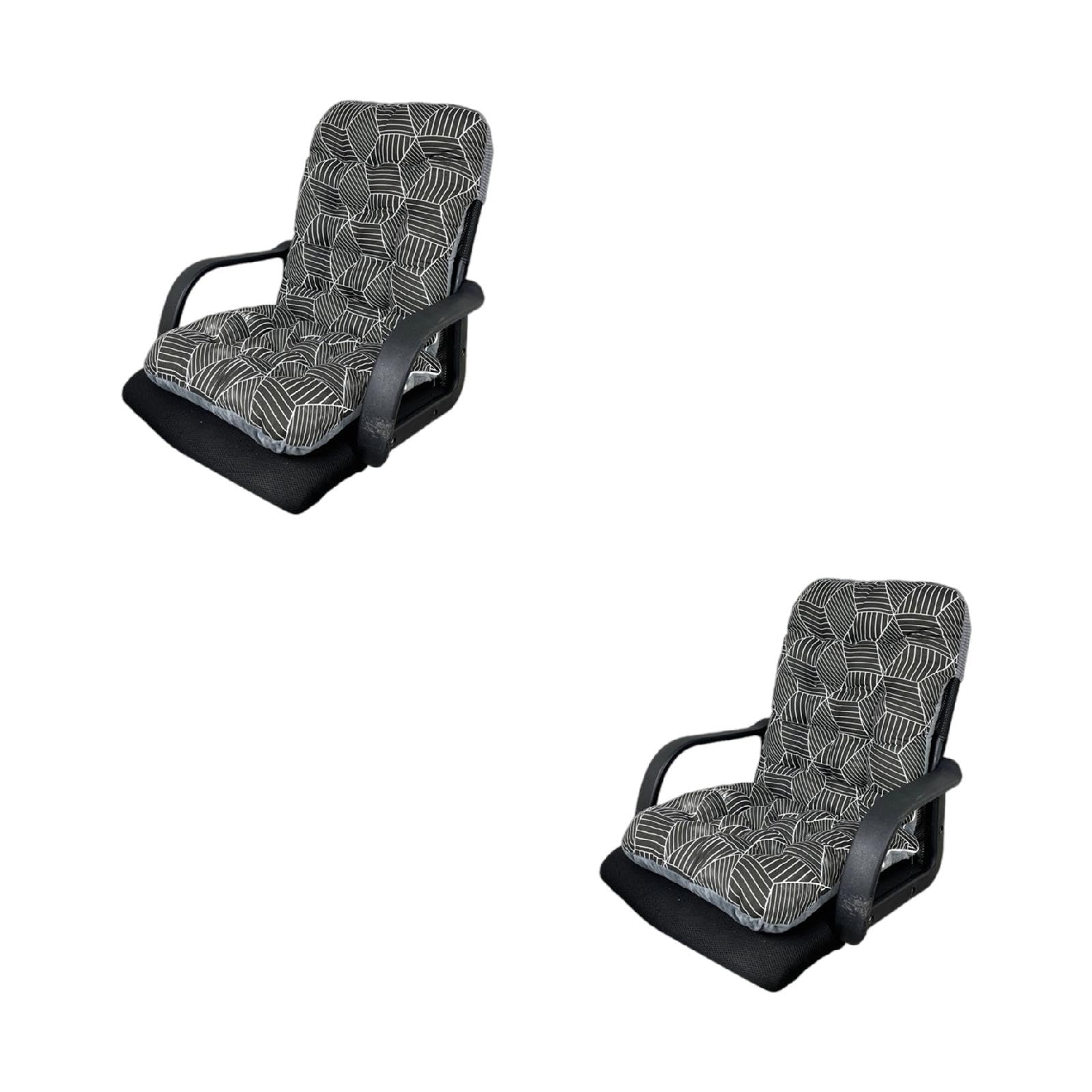 Coussin pour chaise longue extérieur confortable garni de polyester épais pour fauteuil relax