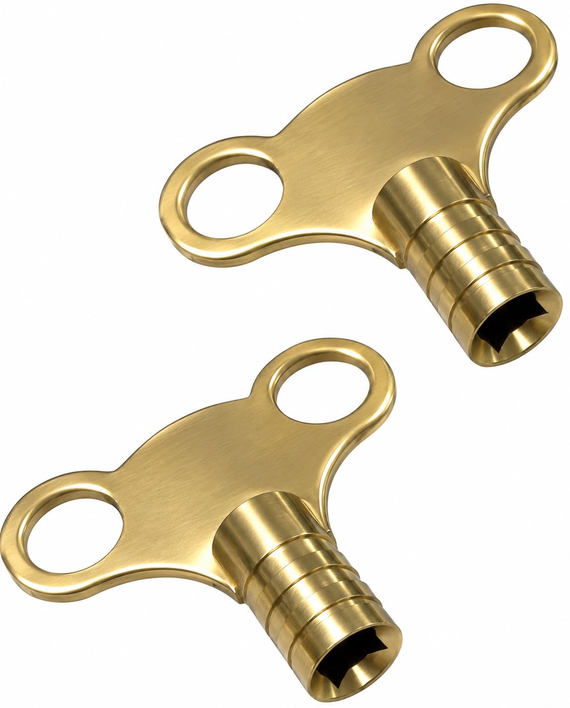 Nartel Brass Nartel® Radiator Plumbing Bleed Bleeding Key Keys Solid Vent Venting Air Valve (Pack Of 2)