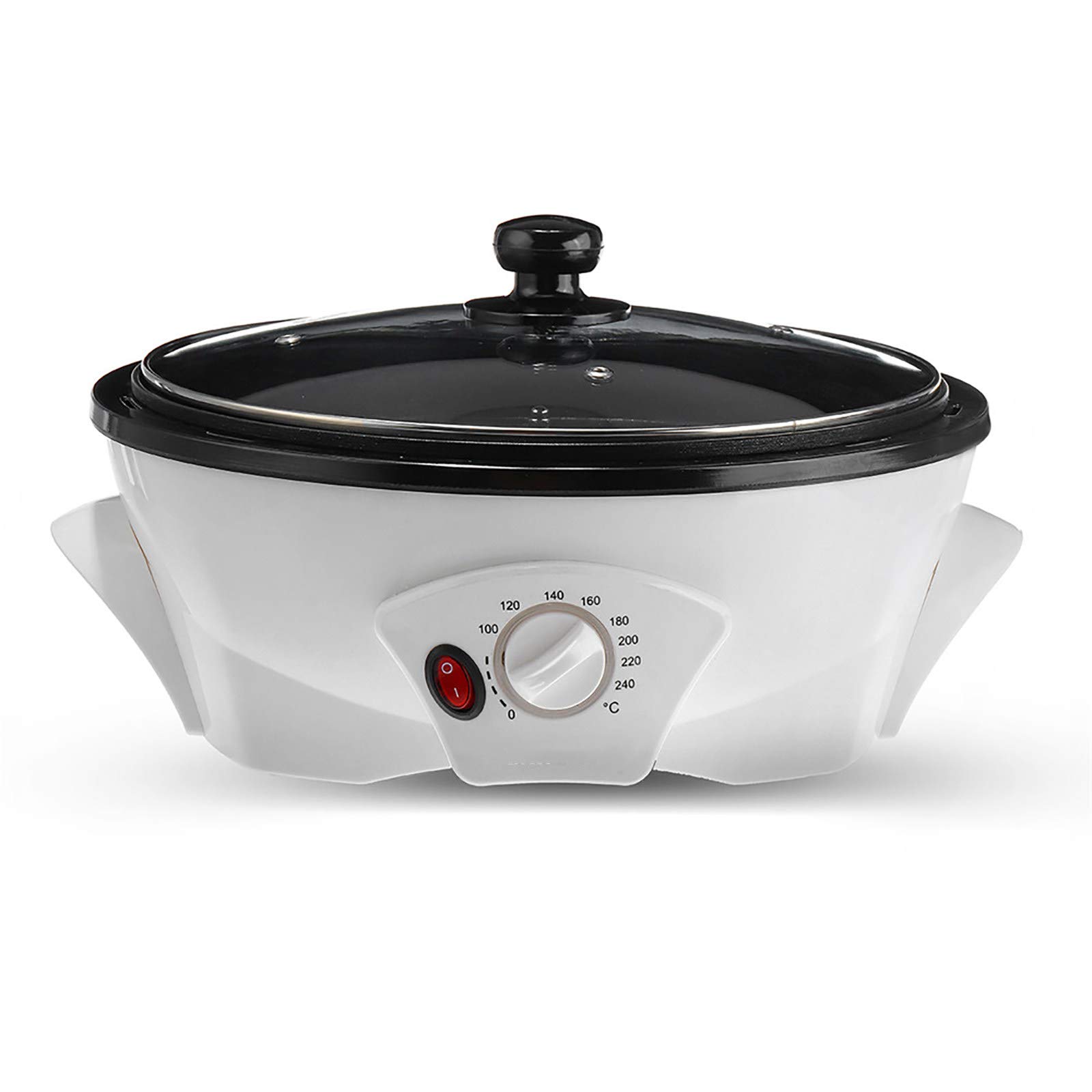Machine de torréfaction de grains de café électrique 1200W et de cuisson séchage