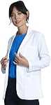Cherokee Women's Lab Coat 28" Button Up Front Consultation Coat CK451