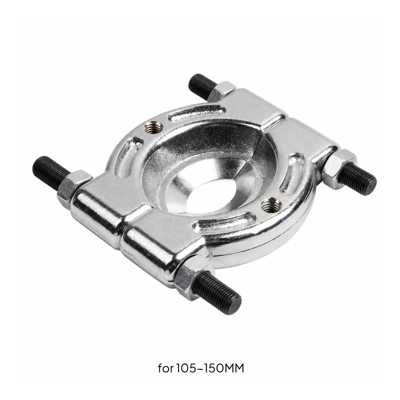 MagiDeal Estrattore Cuscinetti Estrattore Meccanico Attrezzo Rimozione Ingranaggi Separatore Boccole in Acciaio al Carbonio con Corpo Circolare a Clamp E, 105-150MM