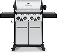 Vista 22 de Broil King 864054 Crown 310, propano líquido (LP), negro Negro - 310