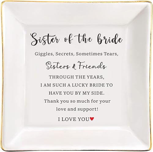 Miniatura 10 de Plato de joyería de cerámica para boda