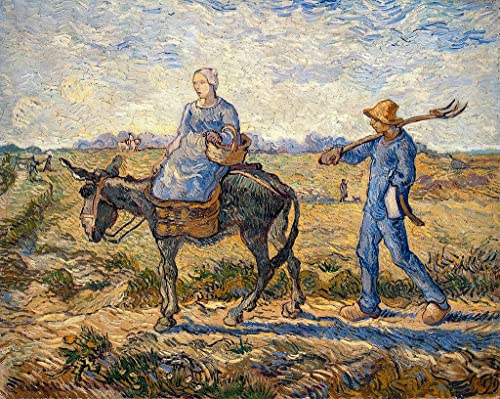 Affiche Toile Vincent Van Gogh pour habiller un grand mur vide avec un portrait artistique unique