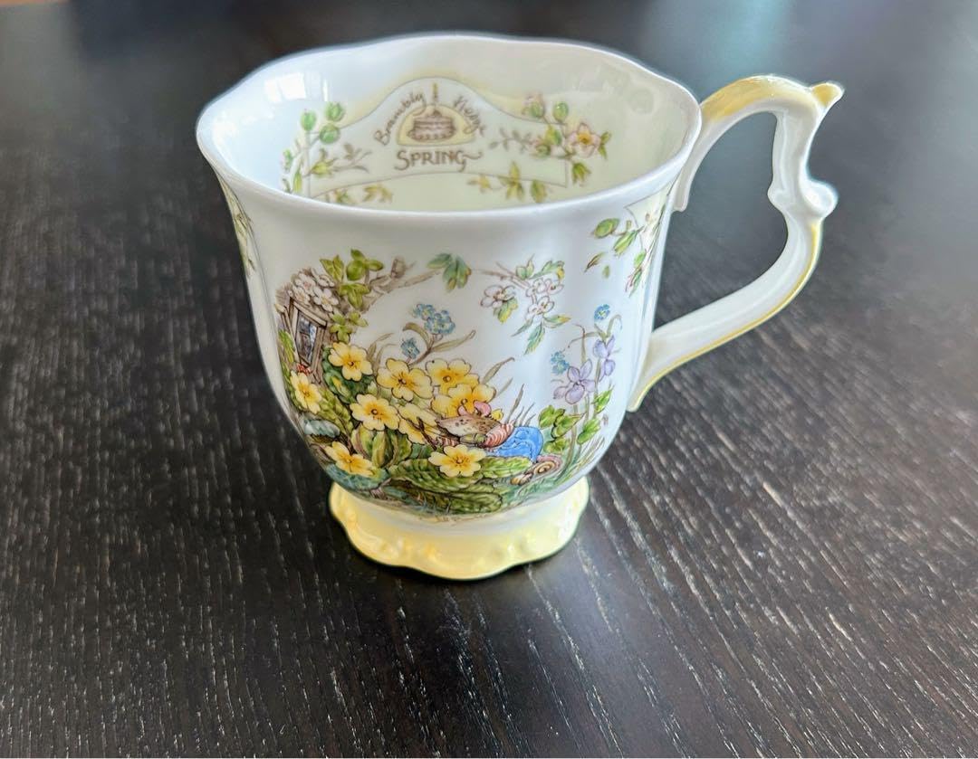Amazon.co.jp: ロイヤルドルトン ブランブリーヘッジ 四季マグカップ 