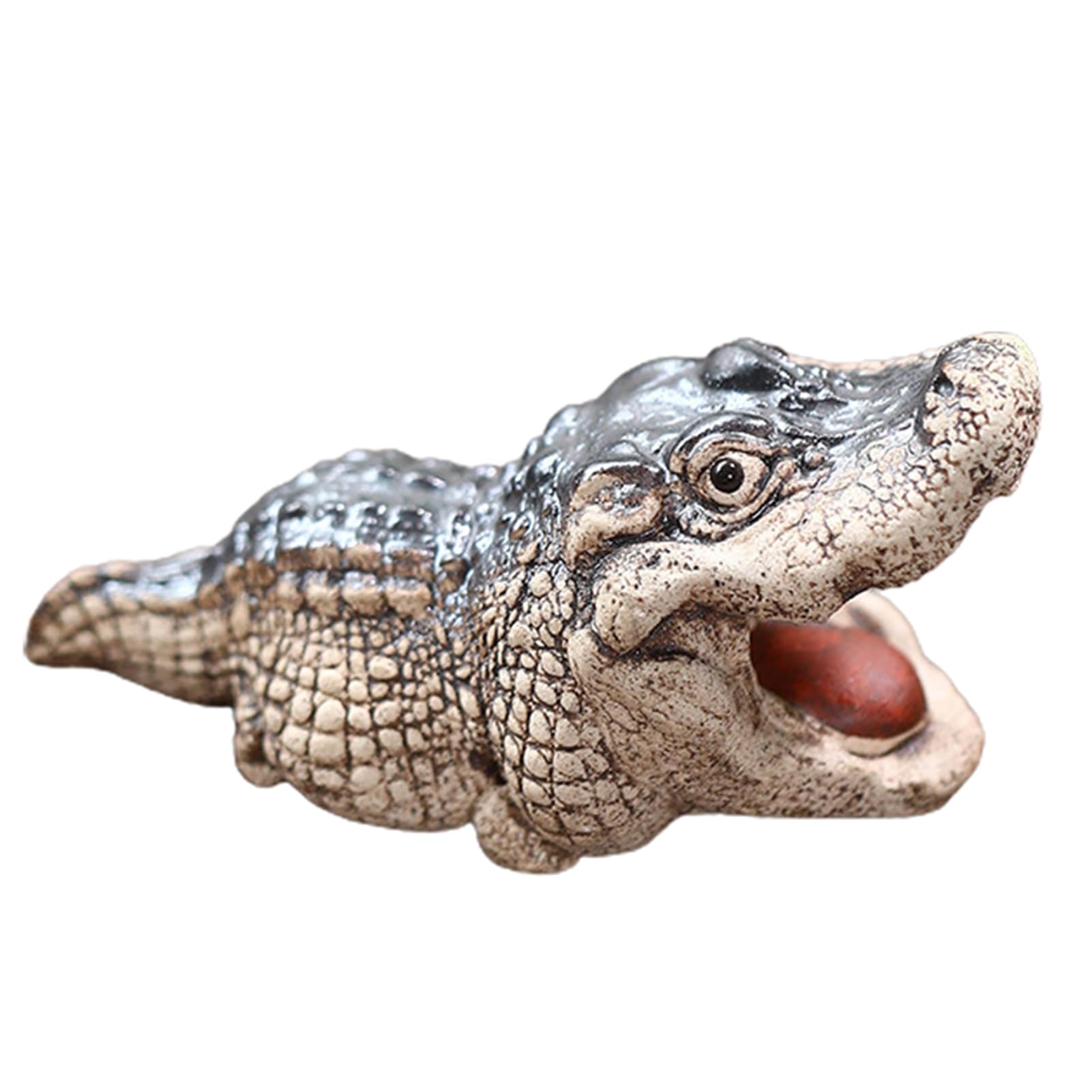 Amazon｜GRASARY ティーセットアクセサリー魅力的なワニペット像