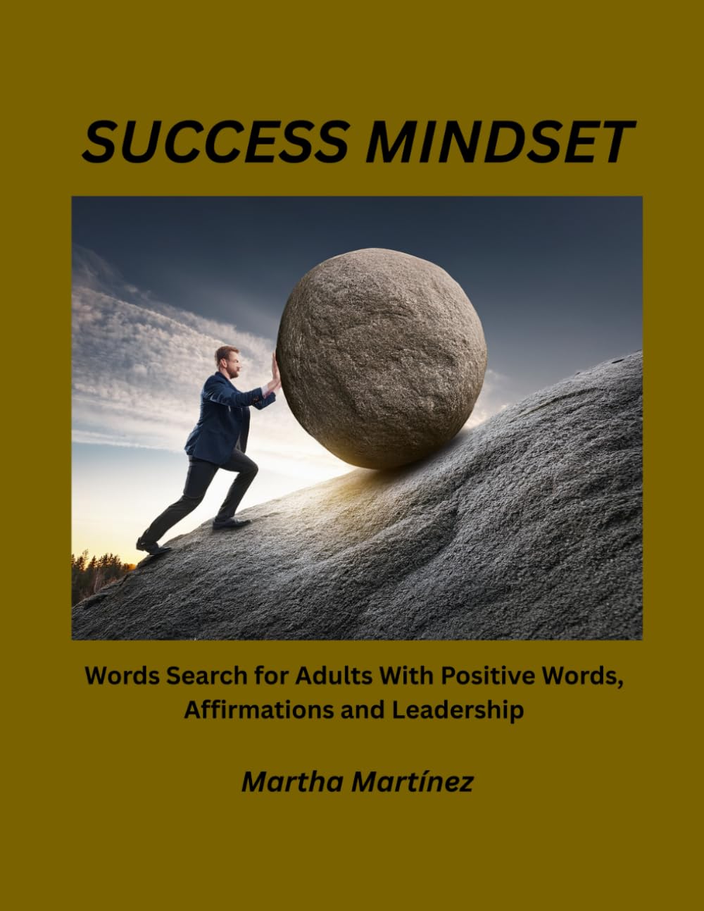 SUCCESS MINDSET: Word Search for Adults with Positive Words, Affirmations, and Leadership