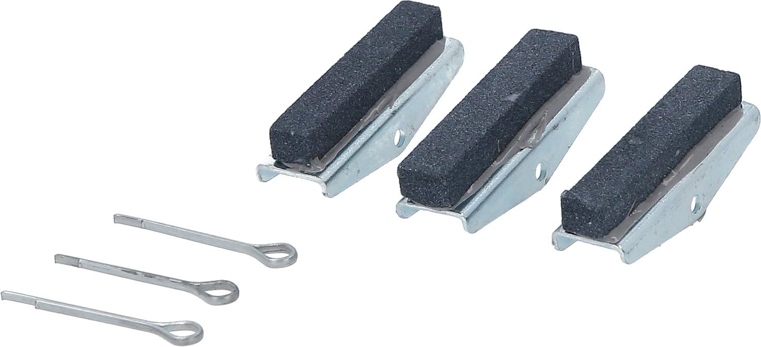 KS TOOLS 150.1186 Replacement stones, 3 pcs, length: 28, 8, for 150.1185