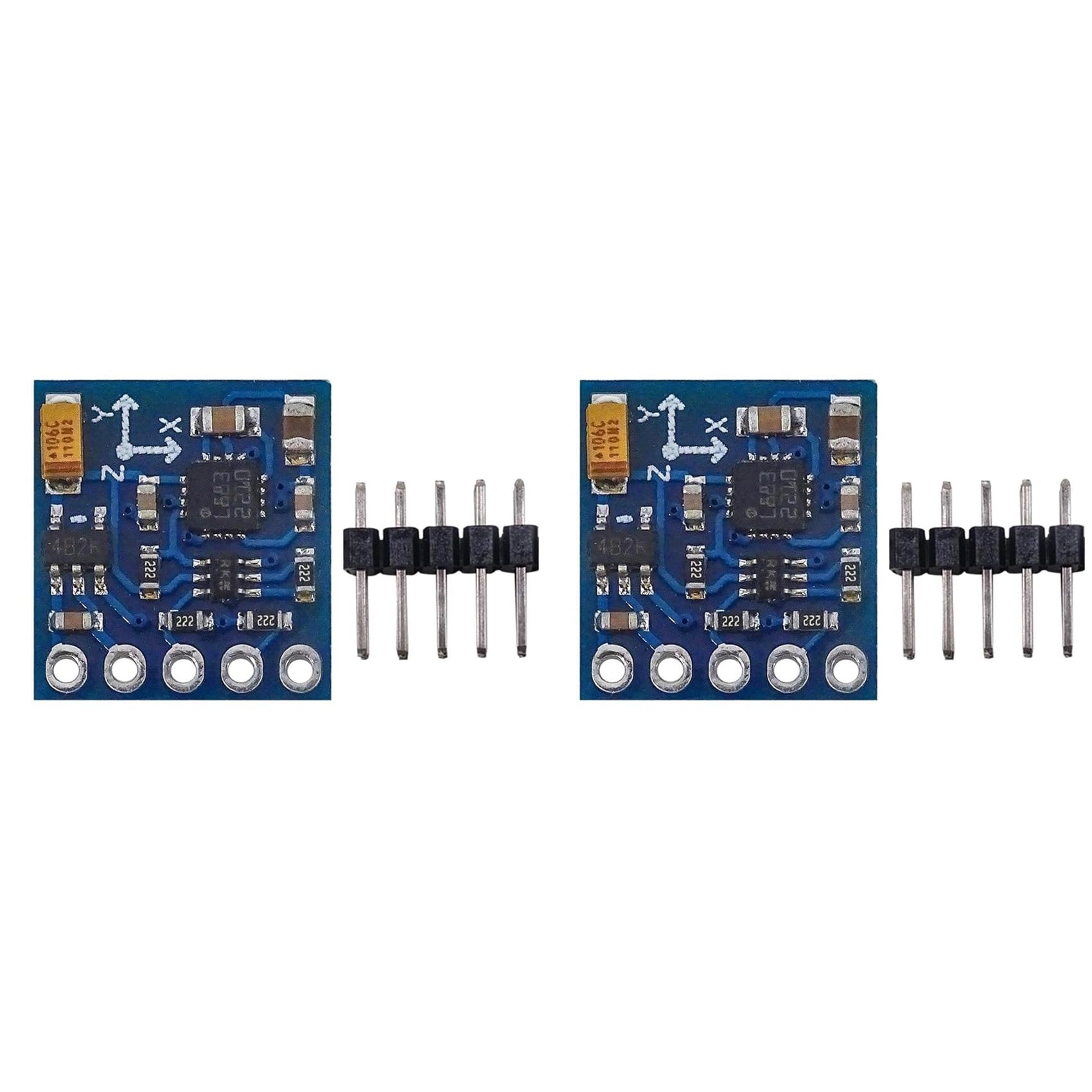Jnchdghwa As Shown 2X -271 Hmc5883l Three 3 Triple Magnetic Field Compass Magnetometer Sensor Module For Iic Board 3V-5V