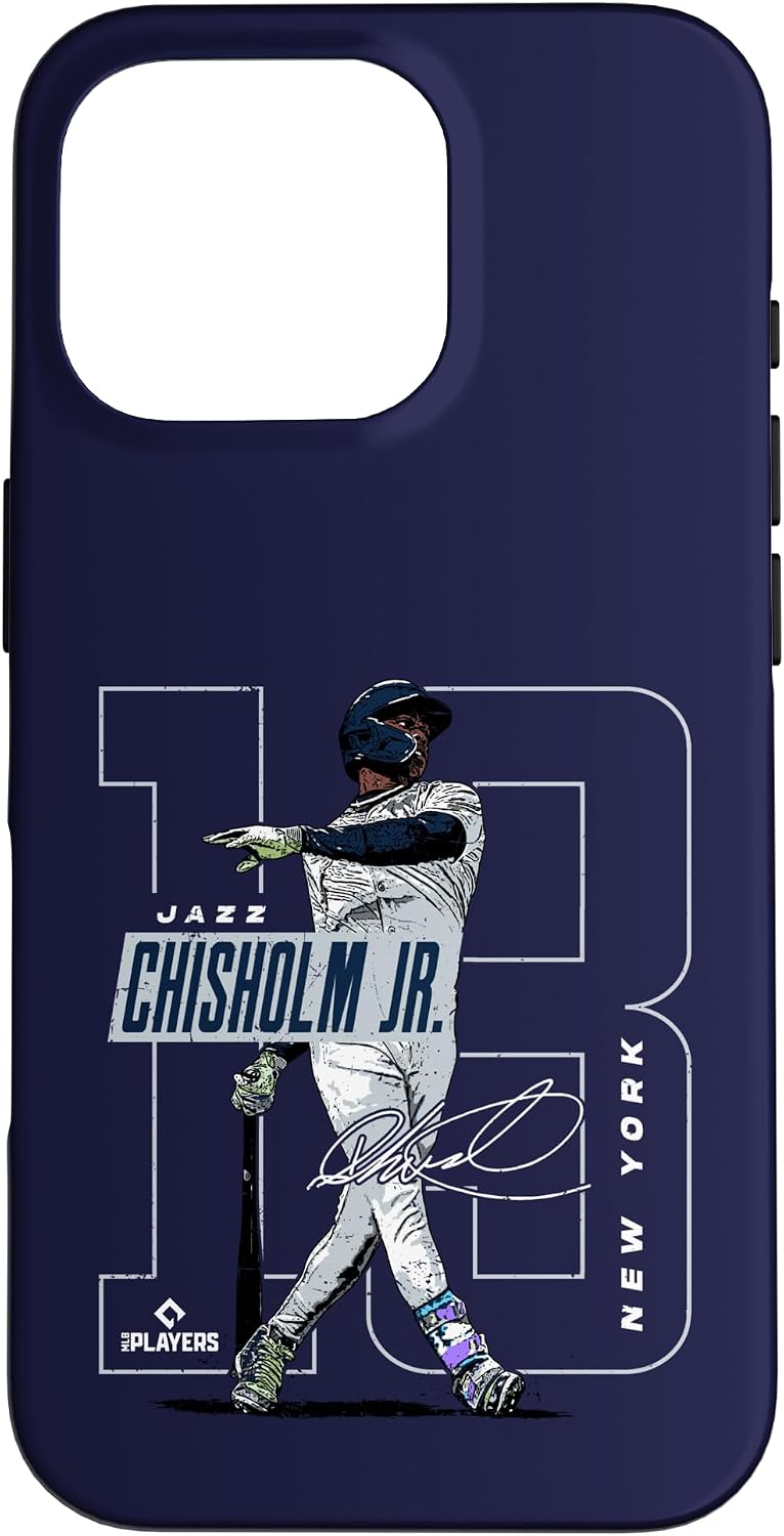 Jazz Chisholm | New York Y MLB Baseball Players| MLBJCH204M Case for iPhone 16 Pro