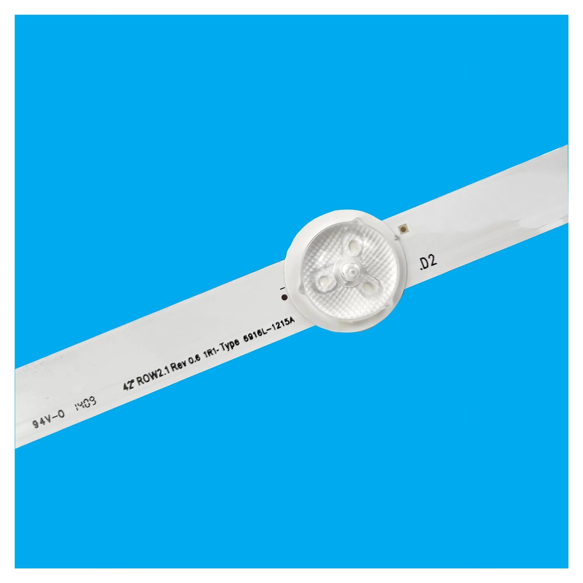 YUEZUYIOU LED Backlight Strip for 42LN578S 42LA613V 42LA6150 42LA6154 42LA6156 42LA615S 42LA616V 6916L-1318A 6916L-1319A(8 pcs for 1 TV)