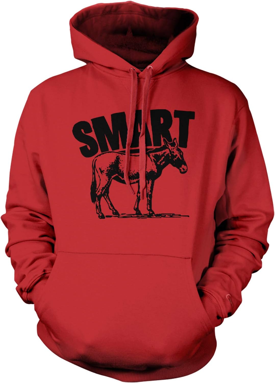 Smart Ass - Donkey Funny Pun Joke Unisex Hoodie Sweatshirt