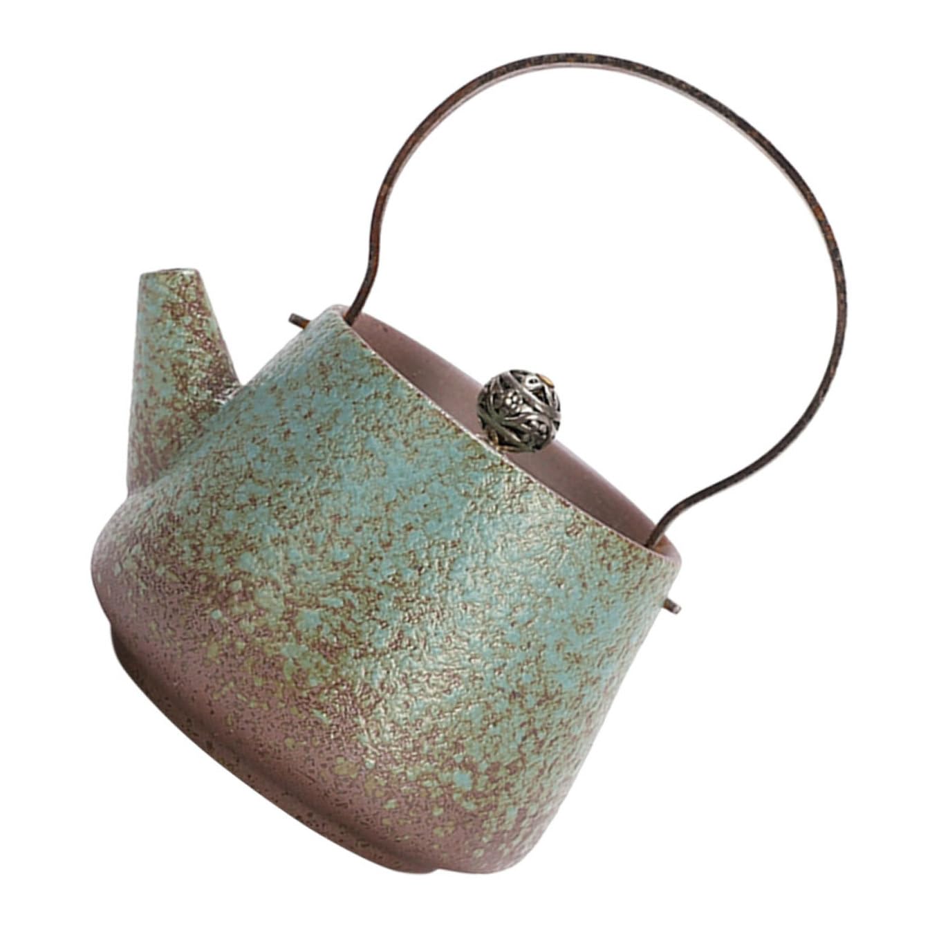 Garneck Cina in ceramica classica tè Tè Teiera Retro Kung Fu Tetero Kettle Giapponese Tè Produttore di Tè Acqua Teiera di Acqua Bollitore d'Accessorio per Articoli di Tè