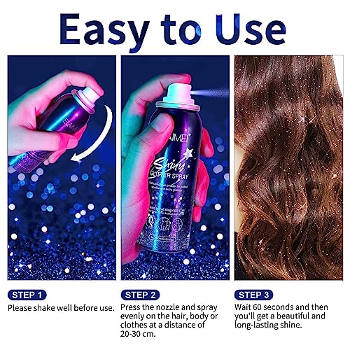 Hanywil SF-A-NO3 Body Glitter Spray, Glitter Spray thumb #2