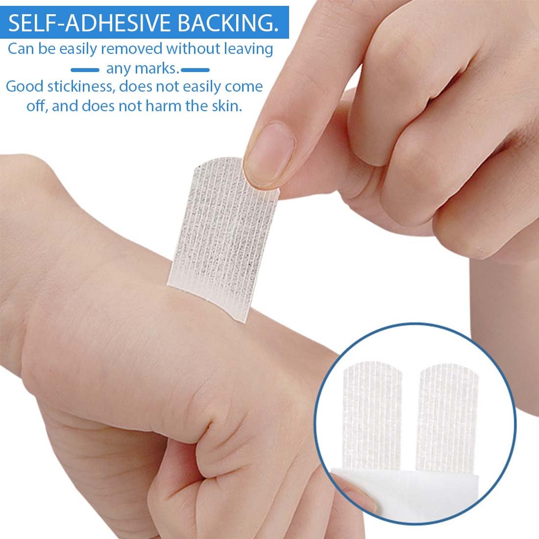 16 Bandes de Fermeture de Plaies, Strips Sutures Adhésives, Fermetures Cutanées pour Refermer les Petites Coupures, Ruban adhésif respirant, Pour Activités en Extérieur (12*100 mm, 6*100 mm)