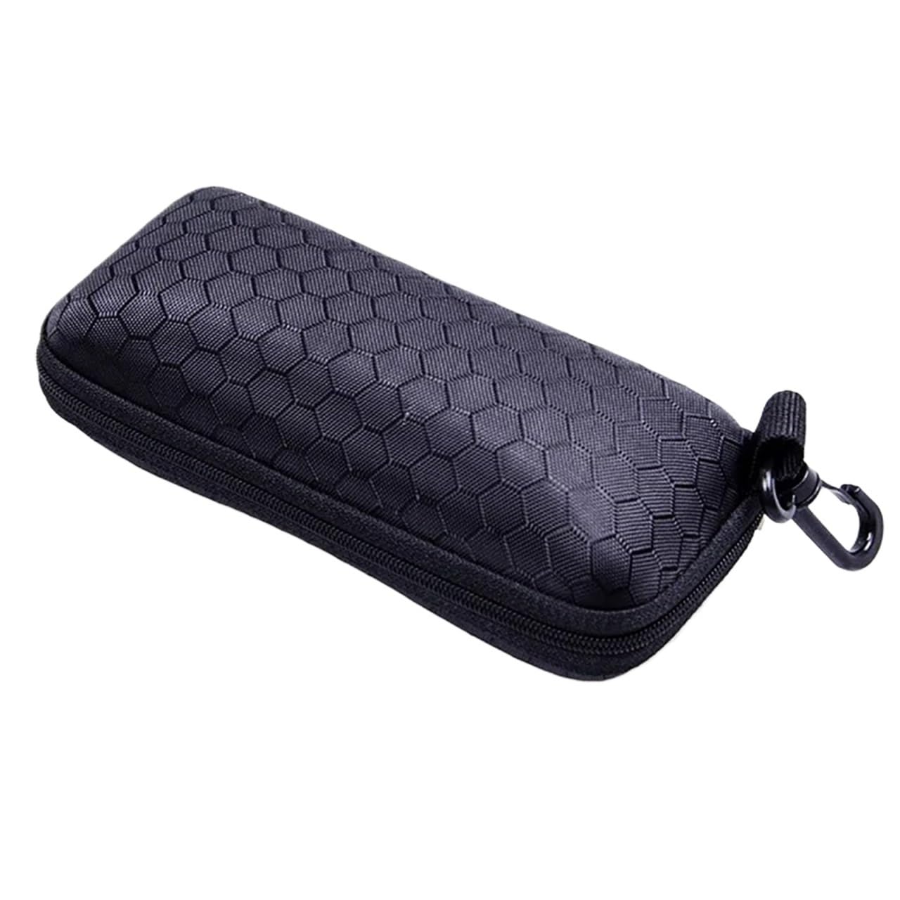 Custodia for occhiali da 2 pezzi viaggio donna Scatola con cordino Custodie cerniera uomo Per Occhiali