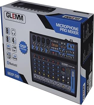 Karma MXP 08 Mixer Microfonico 8 Canali, Grigio Scuro : Amazon.it