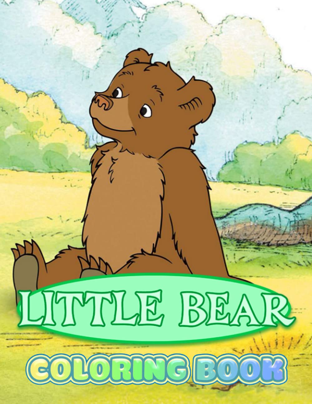 Buy Little Bear Coloring Book Lovely Coloring Book for Kids and Fans