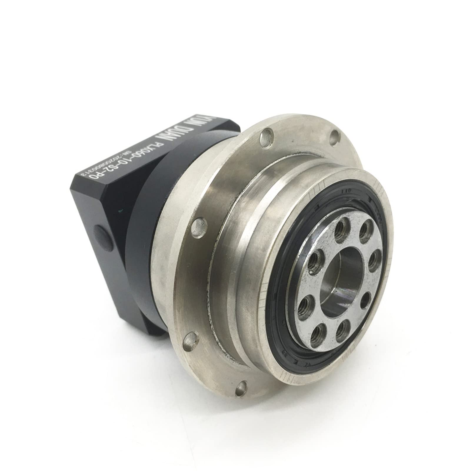 Planetengetriebe, Disc-Flansch-Ausgang-Planetengetriebe 6,35 8 11 14mm Input-Reduktionsverhältnis 4~100: 1 Helical-Gang for 60mm Servo NEMA23 Schrittmotor(Ratio 5,8mm Input)