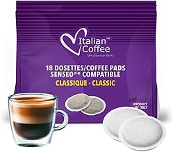 CLASSIC Coffee (10 Packs of 18 Pods - tot. 180) compatible with Senseo, classic Italian taste