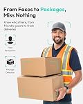 Doorbell Camera Wireless Outdoor, BOTSLAB 5MP 1:1 Head-to-Toe with 180° View, 2-Way Audio, AI/Rader/PIR Detection, Battery/Wired, Night Vision, Alexa & Google Assistant
