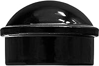 Vista 1 de Tapón para poste de valla de eslabones de cadena de 1-5/8 pulgadas, uso para poste/tubería de 1-5/8 pulgadas de diámetro exterior, tapa de poste