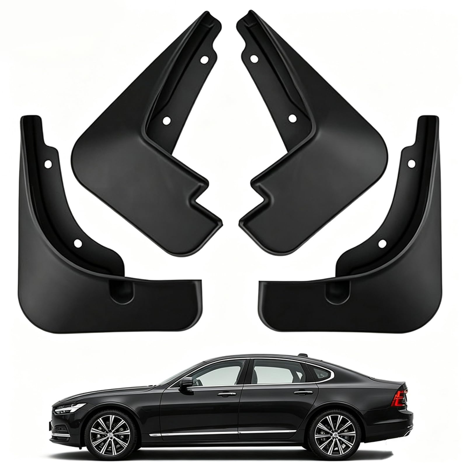 BCWSZPBWZ 4Pcs Mud Flaps Splash Guards for BMW 2 Series Active Tourer XDrive U06 2022-2025 AllWeather Waterproof Splash Guards Heavy Duty Wheel Mudguards No Drilling Easy Install