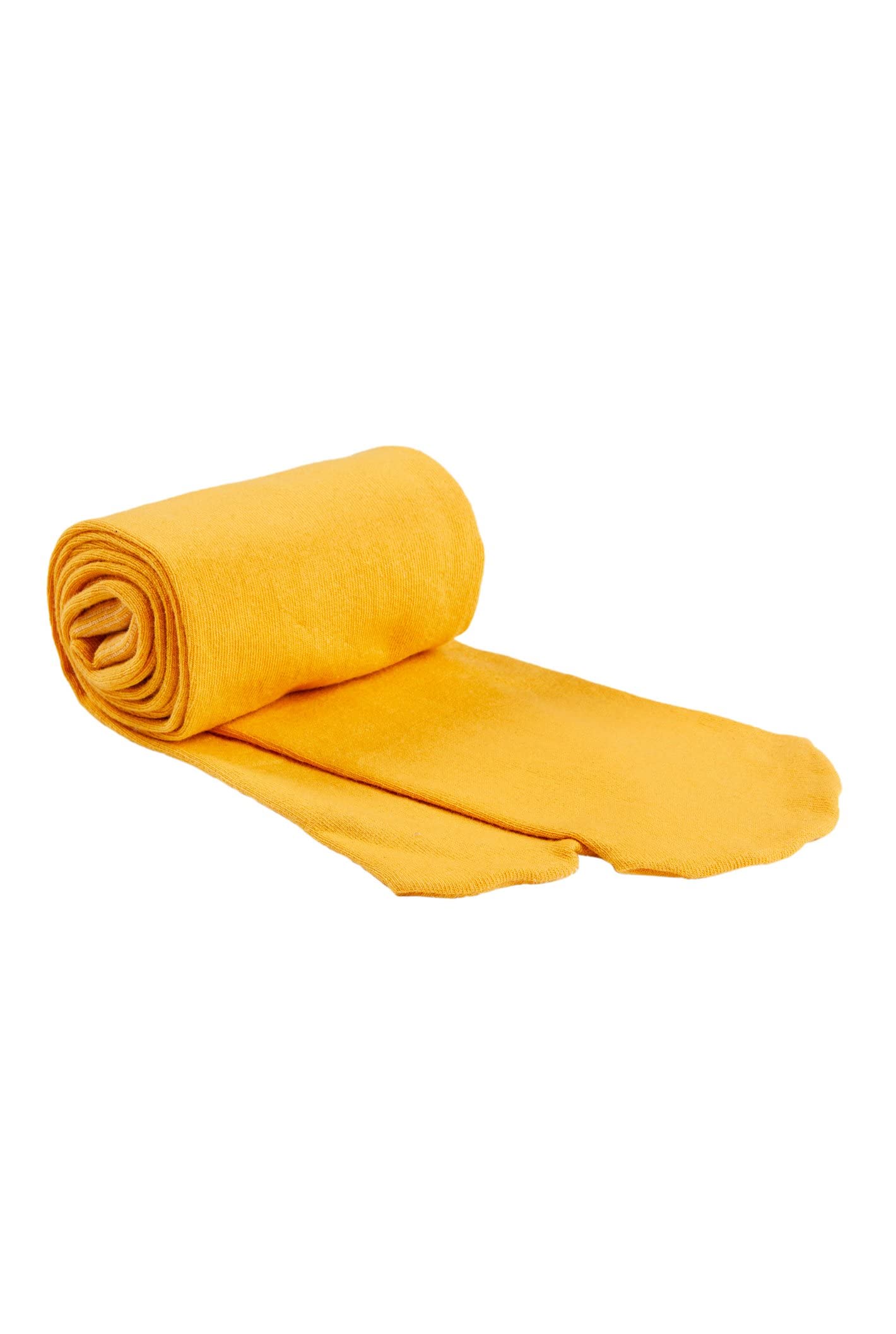 Weird Fish Mustard Una Plain Tights Medium