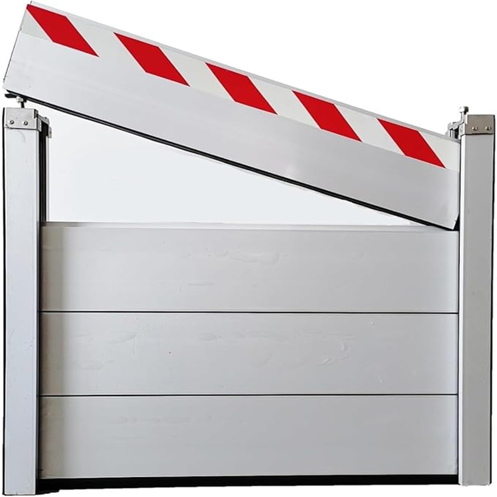 Barrera Anti-Inundaciones Para Puertas, Protección Inundaciones Para Garaje, Barrera Anti-Inundaciones De Aluminio, Barrera Reutilizable Contra Inundaciones(80x80cm)