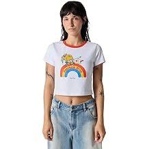 Samii Ryan Women's Rainbow Brite Baby Tee