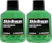 Skin Bracer by Mennen Afta After Shave Lotion, 7 oz Twin Pack - Refreshing Cooling Splash for Smooth Skin
