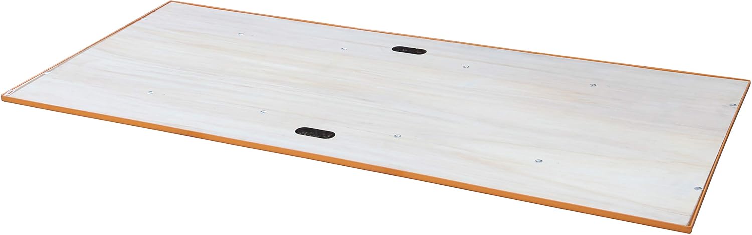CBM Scaffold MFS Steel Framed Wood Deck 67 Inches x 29 Inches AKA Baker, Utility, Perry (w/o Hatch) Yellow