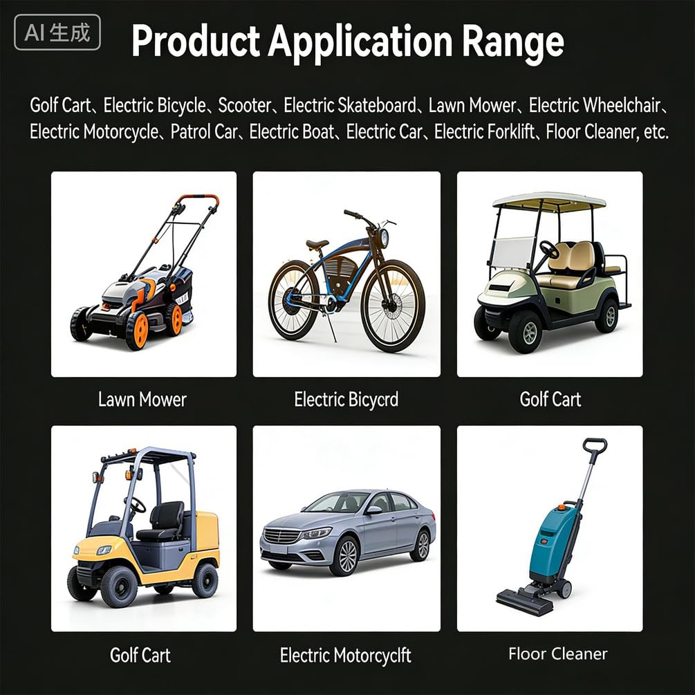 Caricabatterie 12V/24V/36V/48V/60V/72V Caricabatterie Ad Alta Potenza per Carrelli Elevatori con Attacco Anderson da 50A/120A/175A per La Ricarica di Batterie al Piombo