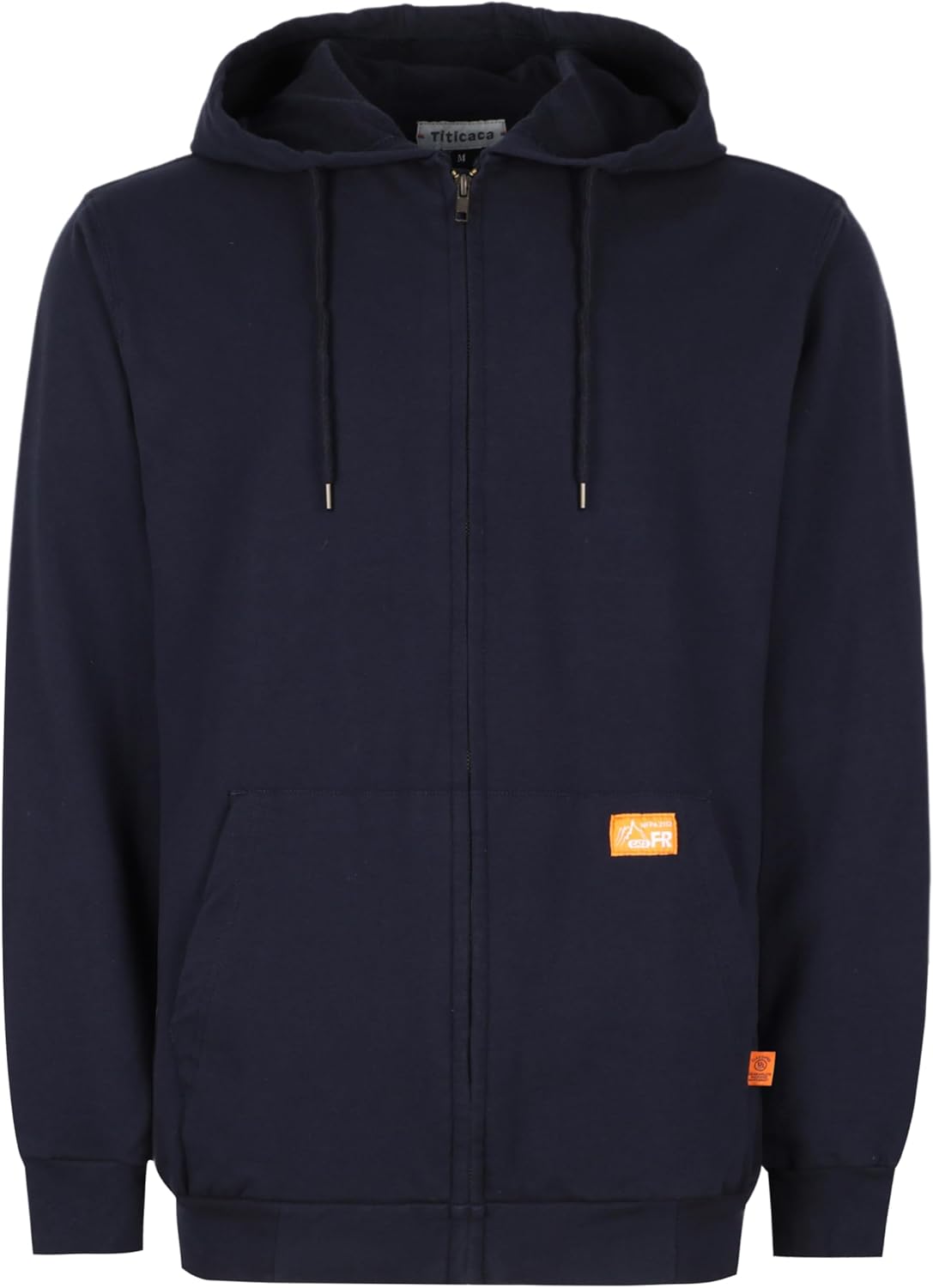 Titicaca FR Hoodie FR Sweatshirt Zipper Front Lightweight 7.5oz 100% Cotton Pre-Washed Hooded Shirt